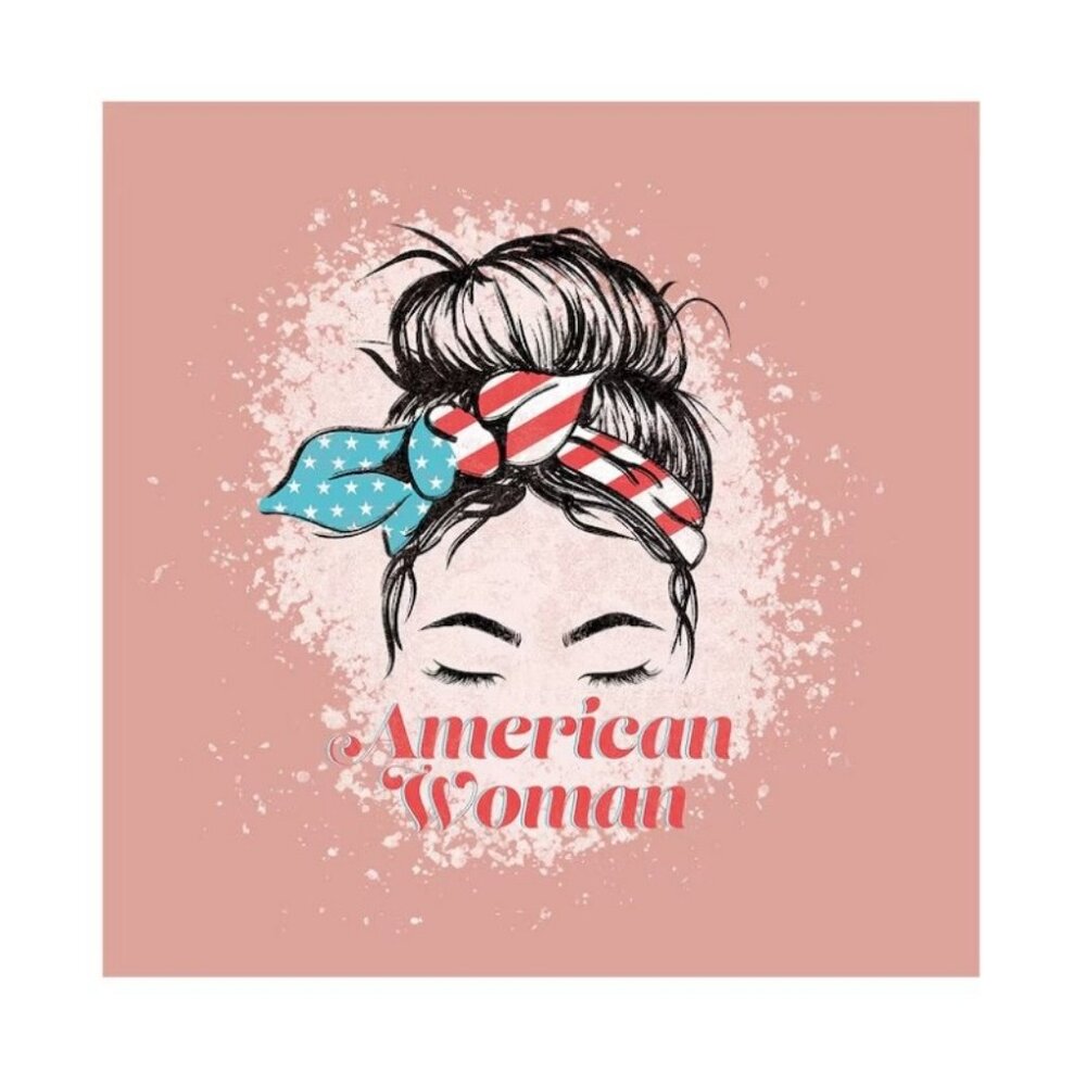 NEW 2XL Women's American Woman Tee